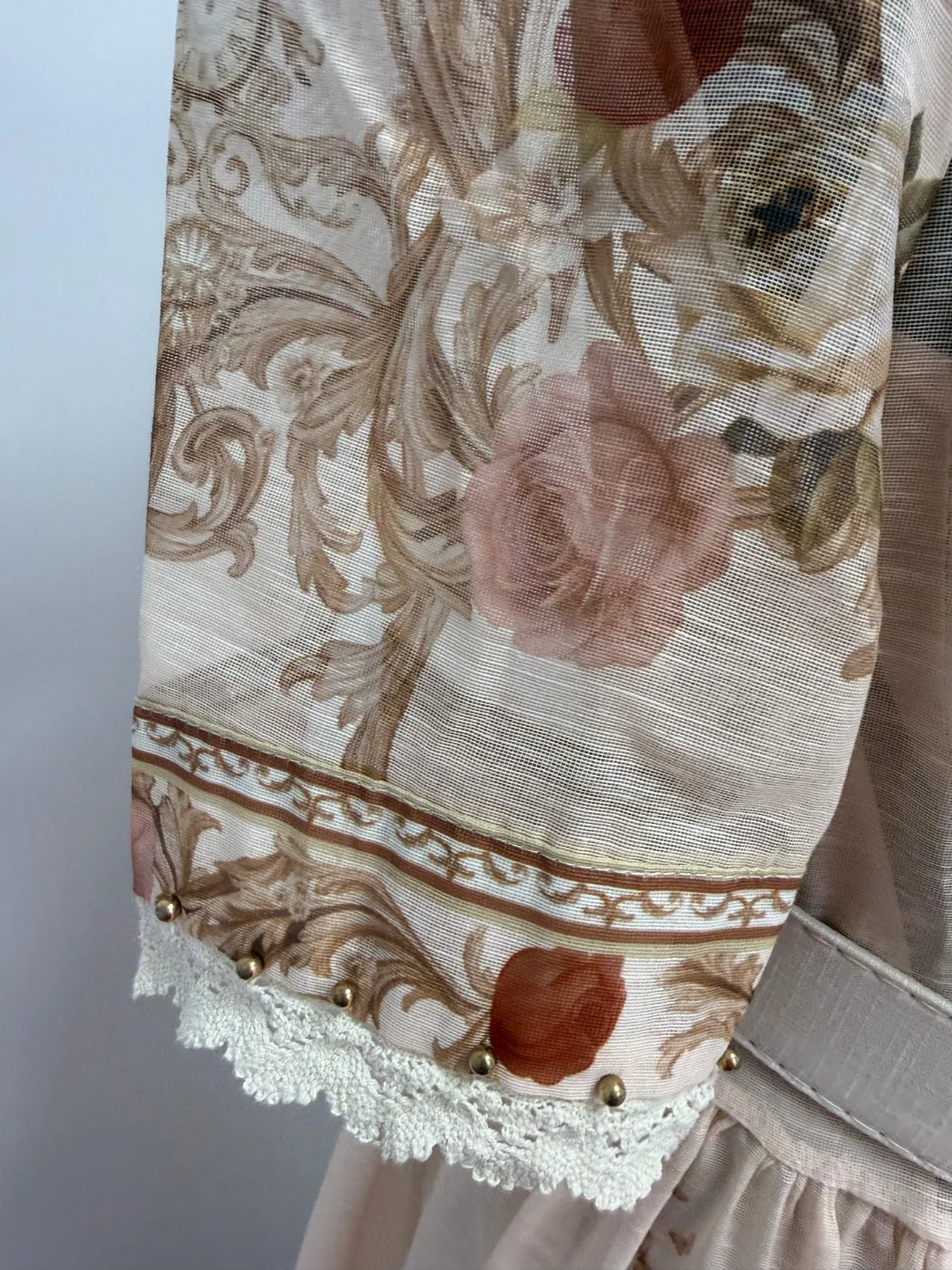 Rochie de ocazie Remix L | Multicolor, Maxi, Mânecă scurtă - Image 4