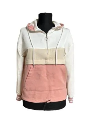 Trening Adrom XS | Bej, Abstract & Color Block, Poliester