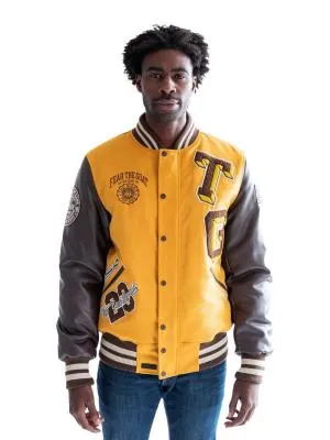 Geacă bomber Top Gun L | Galben, Logo
