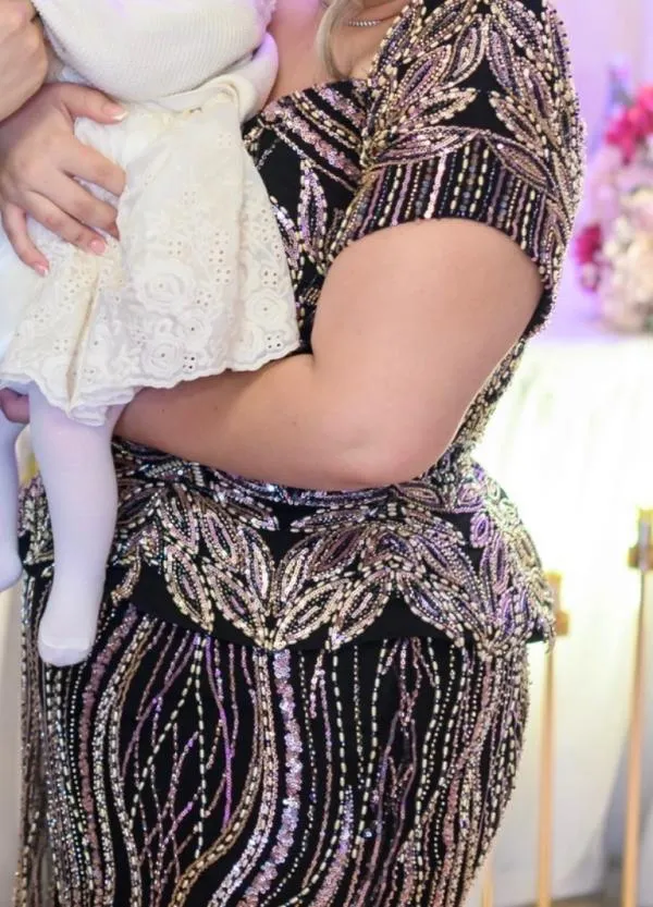 Compleu XL | Negru, Plus size - Image 4