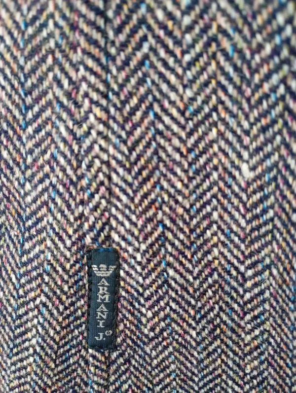 Sacou Armani Jeans S | Bej, Cropped (Scurt), Regular fit, Lână - Image 7
