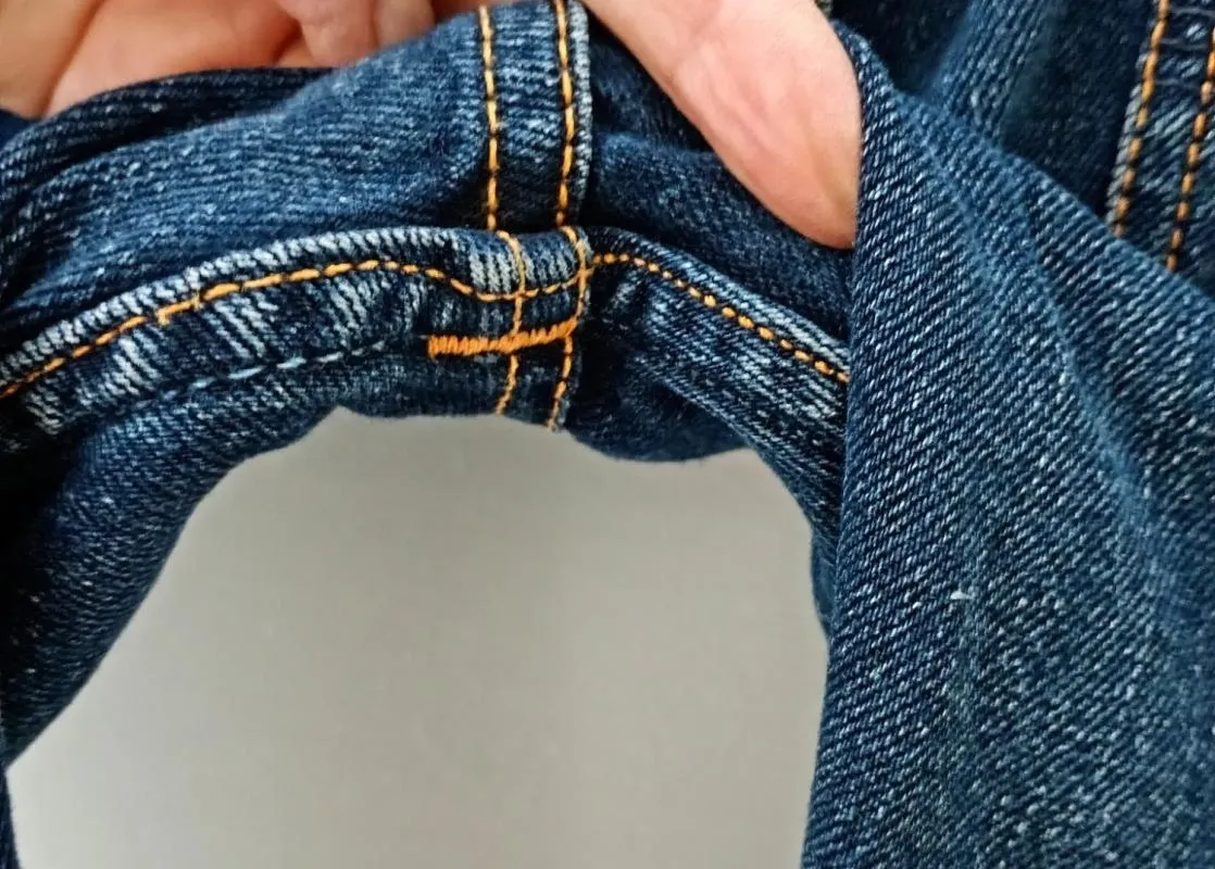 Blugi Nudie S-M | Bleumarin, Lungi, Straight (Drepți) fit, Monocrom, Clasici  Simpli - Image 8