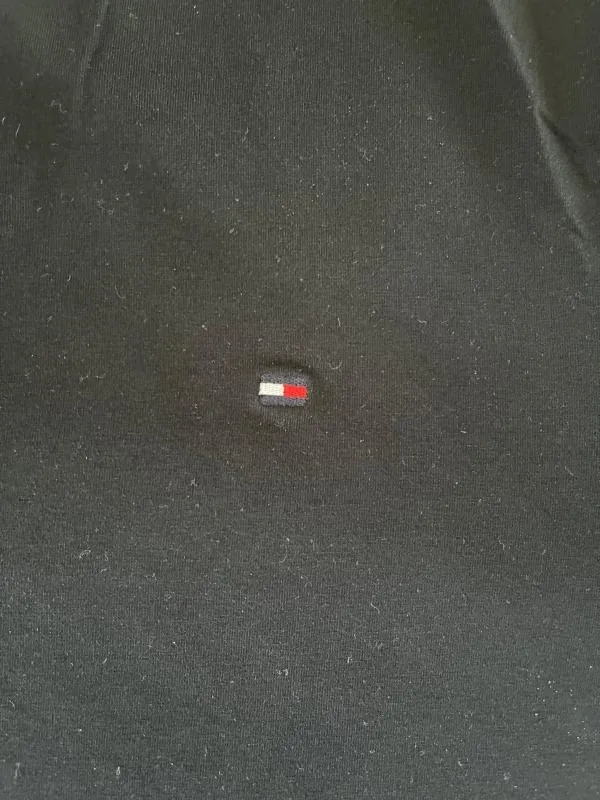 Bluză Tommy Hilfiger M | Negru, Mânecă lungă, Bumbac - Image 5