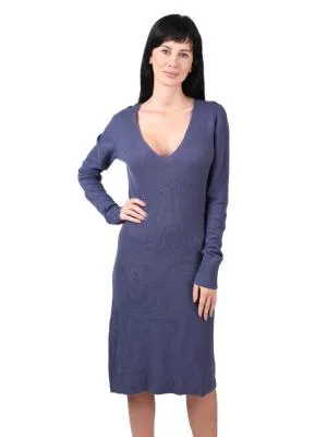 Rochie casual JJXX XS | Albastru, Midi, Mânecă lungă