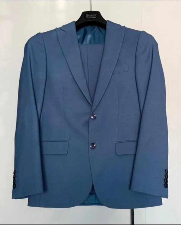 Costum Il Signore EU 48 | Albastru - Image 2