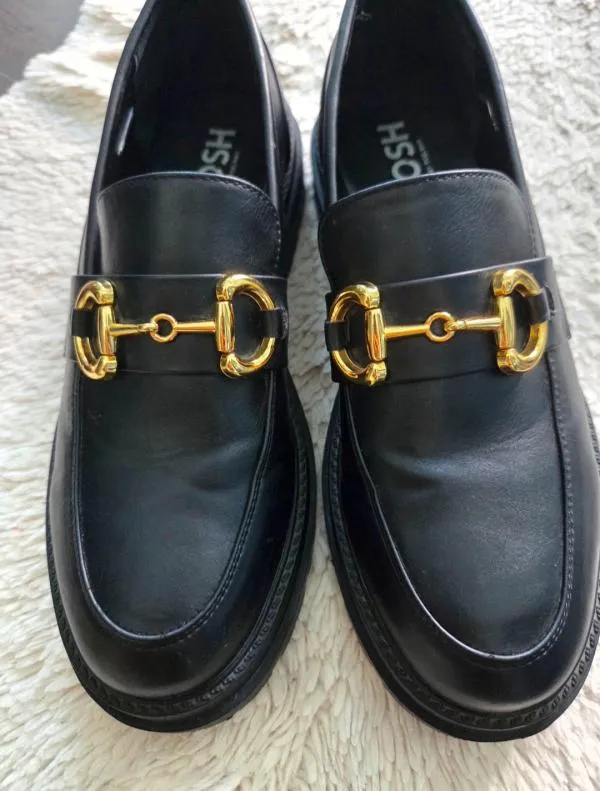 Mocasini platformă slip-on POSH By Poelman EU 40 | Negru - Image 2