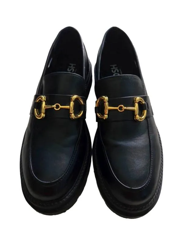 Mocasini platformă slip-on POSH By Poelman EU 40 | Negru