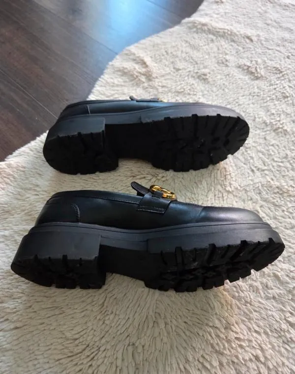 Mocasini platformă slip-on POSH By Poelman EU 40 | Negru - Image 8