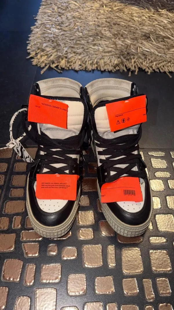 Sneakers high (înalți) Off-White EU 39 | Negru - Image 10