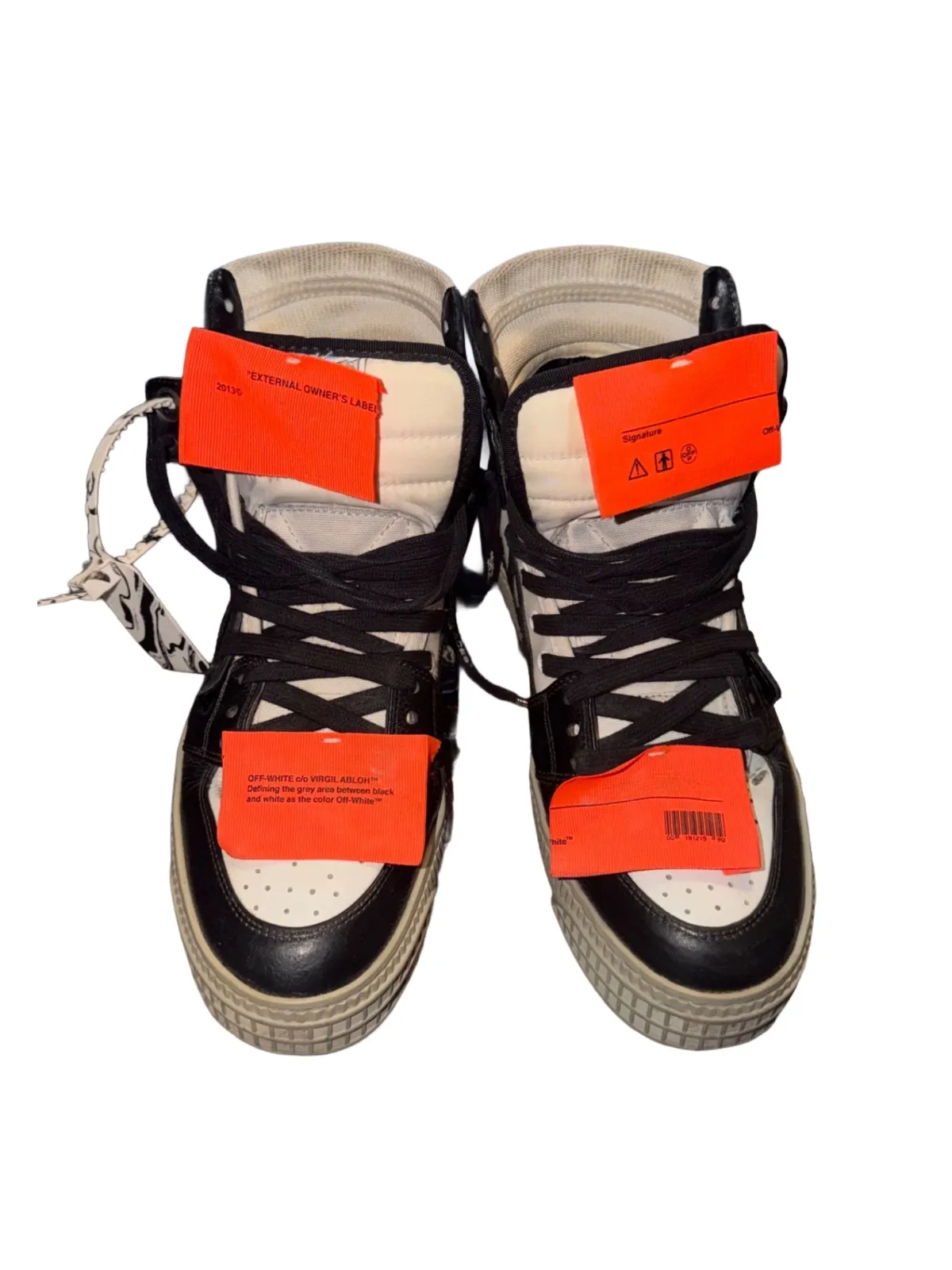 Sneakers High Off-White EU 39 | Negru
