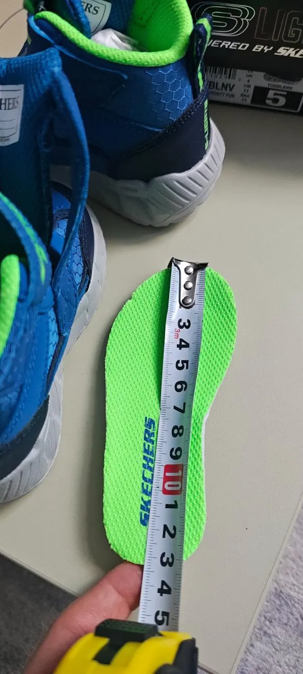 Ghete velcro Skechers Bebeluși (0-24 luni) 21 | Albastru - Image 4
