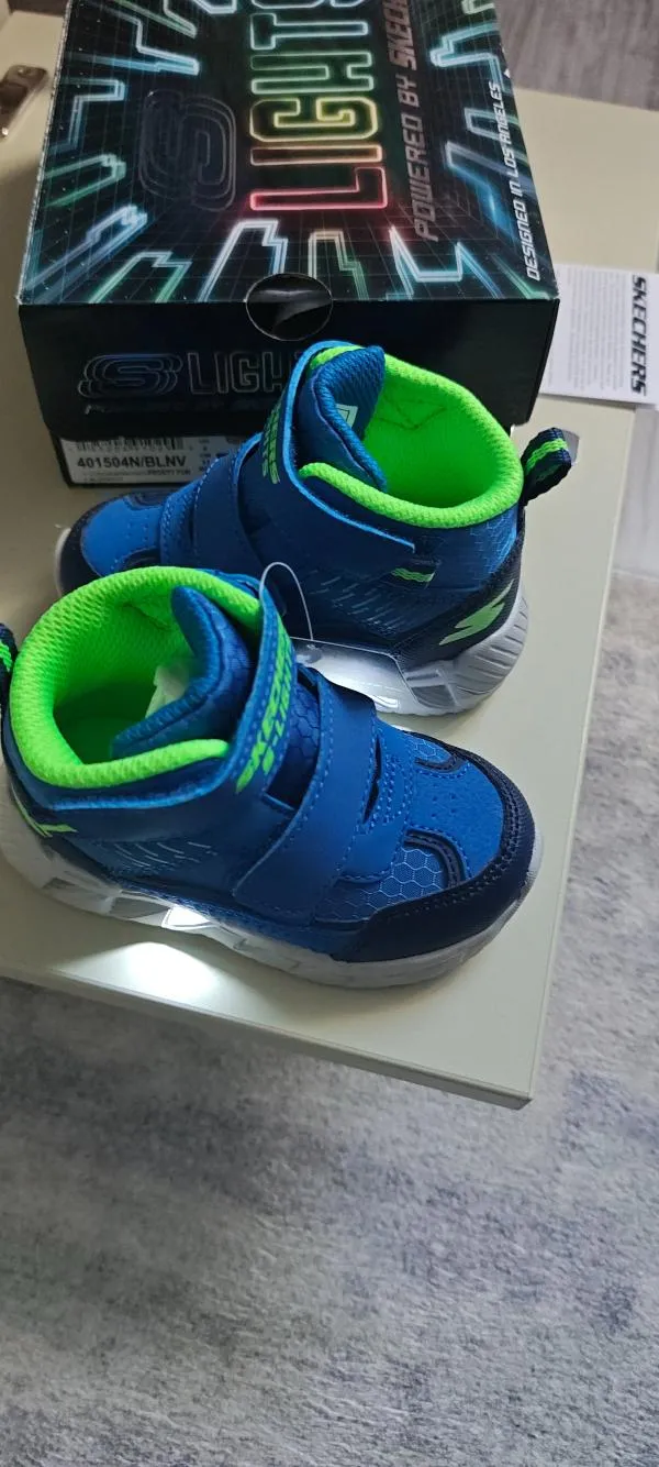 Ghete velcro Skechers Bebeluși (0-24 luni) 21 | Albastru - Image 6