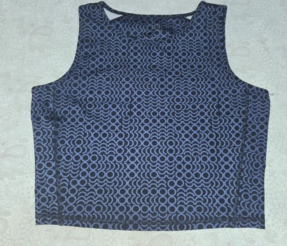 Bustieră sport M&S L | Albastru, Monocrom, Poliuretan - Image 2