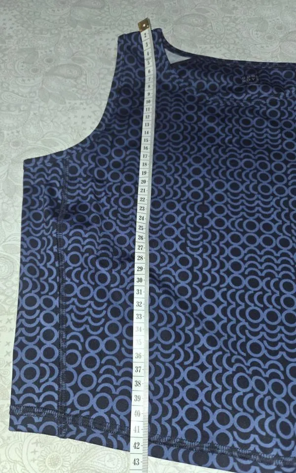 Bustieră sport M&S L | Albastru, Monocrom, Poliuretan - Image 4