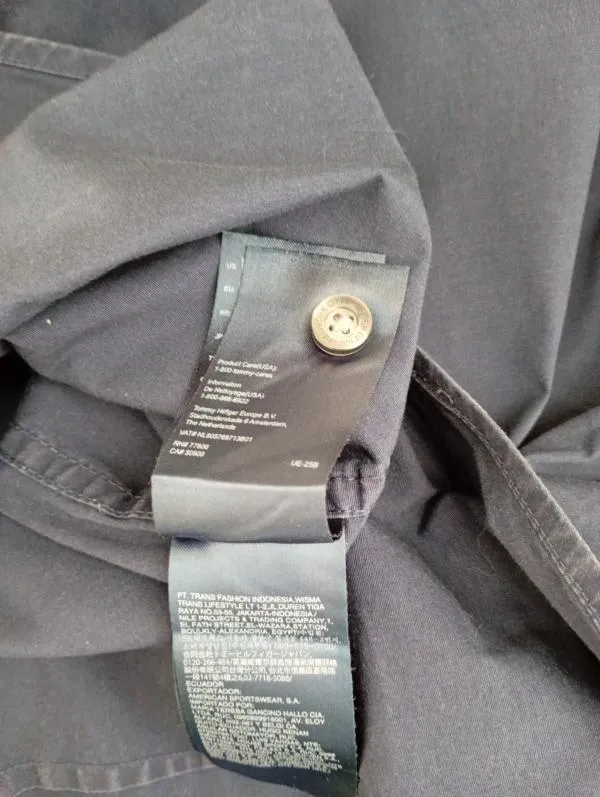 Cămașă Tommy Hilfiger XL | Bleumarin, Mânecă lungă, Bumbac - Image 4