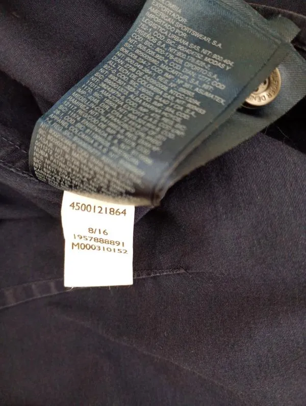 Cămașă Tommy Hilfiger XL | Bleumarin, Mânecă lungă, Bumbac - Image 5