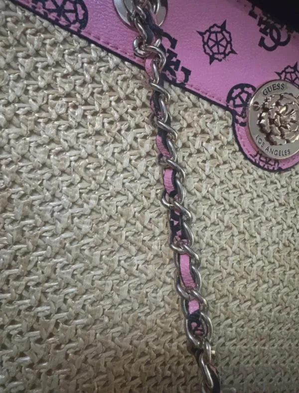Geantă de umăr Guess | Fuchsia - Image 6