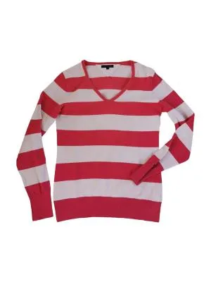Pulover cu anchior Tommy Hilfiger M | Roșu, Normal, Mulat Cambrat fit, Logo, Bumbac