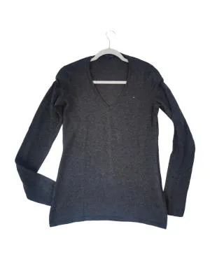 Pulover cu anchior Tommy Hilfiger M | Gri, Normal, Regular fit, Logo, Lână