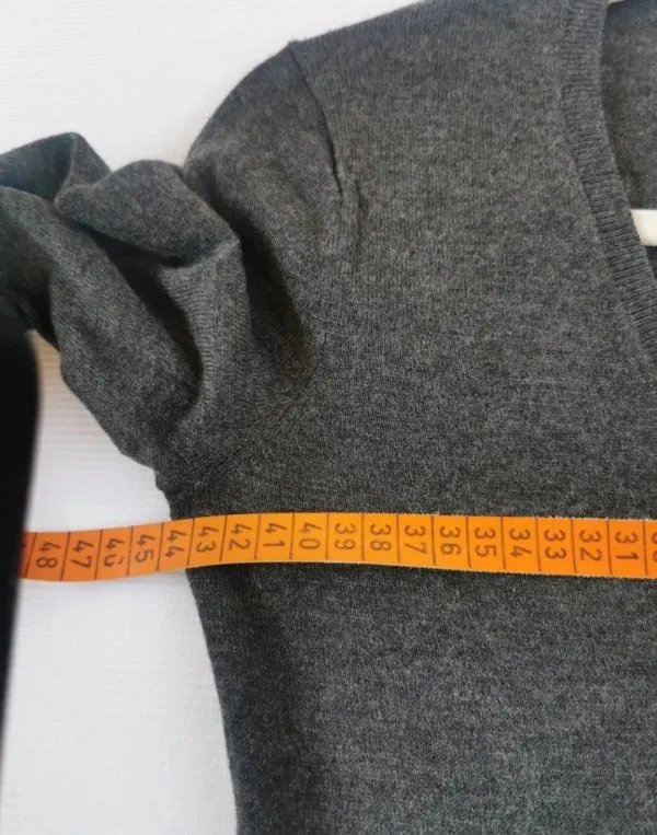 Pulover cu anchior Tommy Hilfiger M | Gri, Normal, Regular fit, Logo, Lână - Image 5