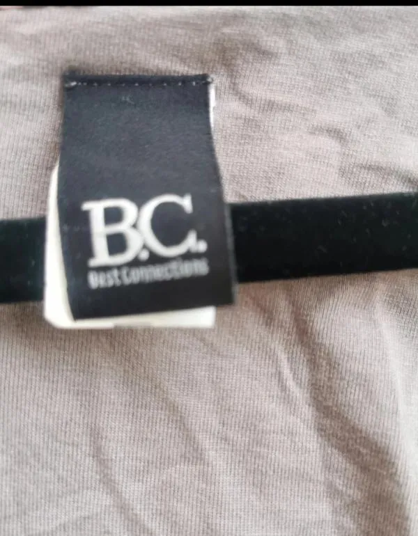 Cămașă B.C. Best Connections EU 34 | Maro, Normal, Mânecă lungă, Relaxed   Lejer fit, Carouri - Image 4