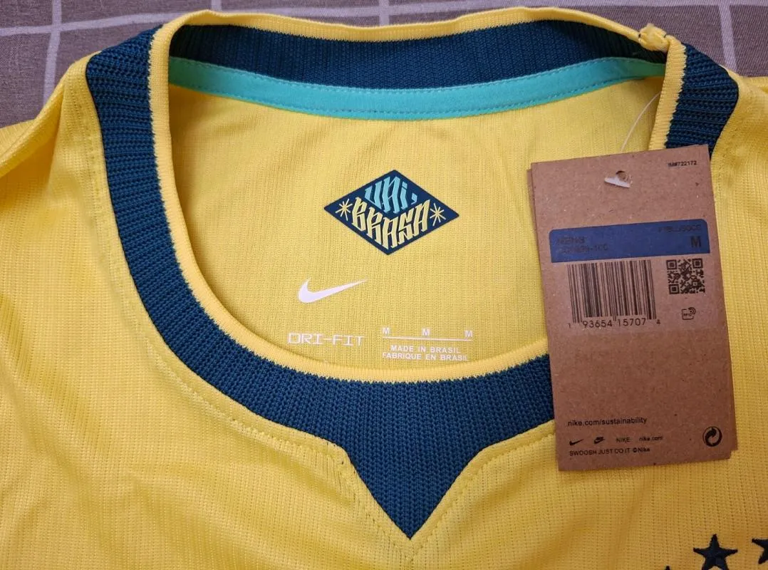 Tricou sport Nike M | Galben, Poliester - Image 4