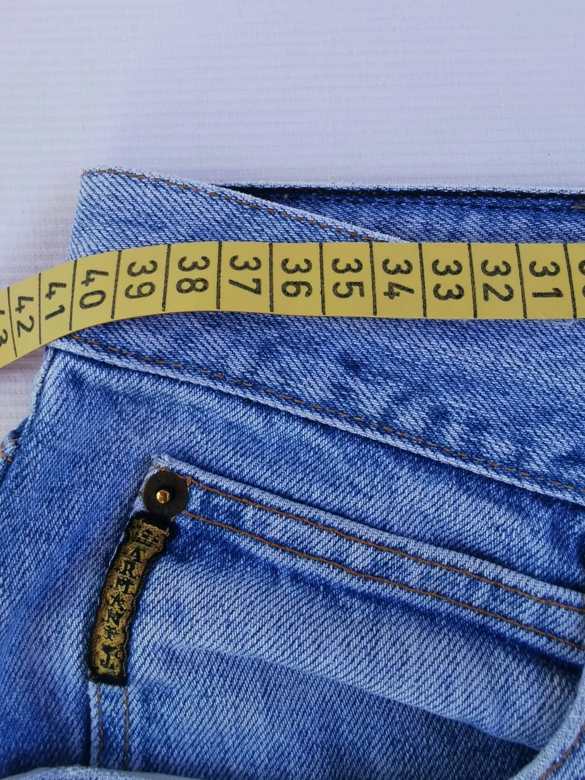 Blugi Armani Jeans M | Albastru, Lungi, Straight (Drepți) fit, Clasici   Simpli - Image 10