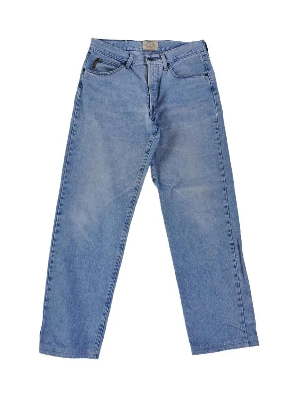 Blugi Armani Jeans M | Albastru, Lungi, Straight (Drepți) fit, Clasici   Simpli