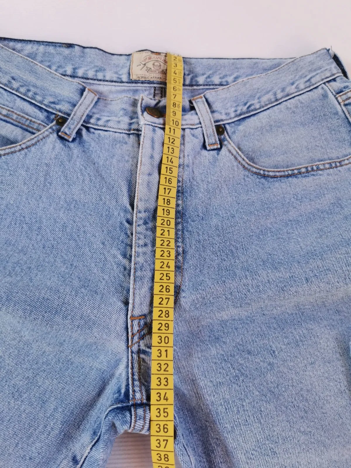 Blugi Armani Jeans M | Albastru, Lungi, Straight (Drepți) fit, Clasici   Simpli - Image 9