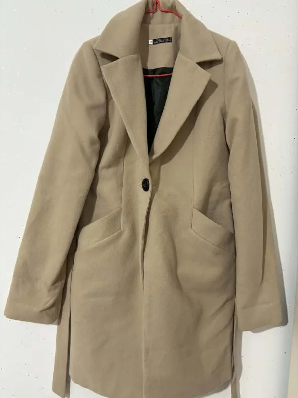 Palton Chic Diva S | Crem - Image 10