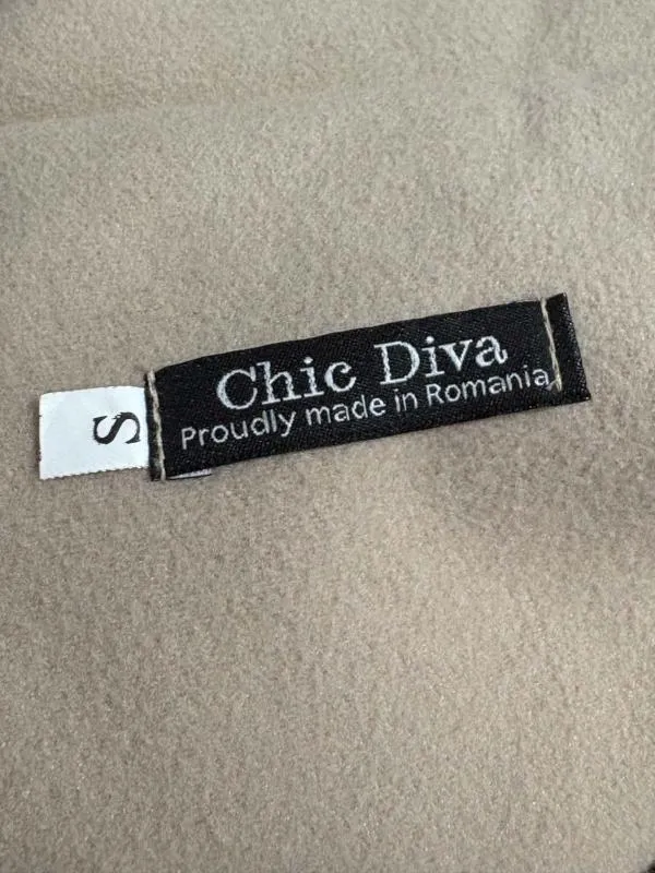 Palton Chic Diva S | Crem - Image 8