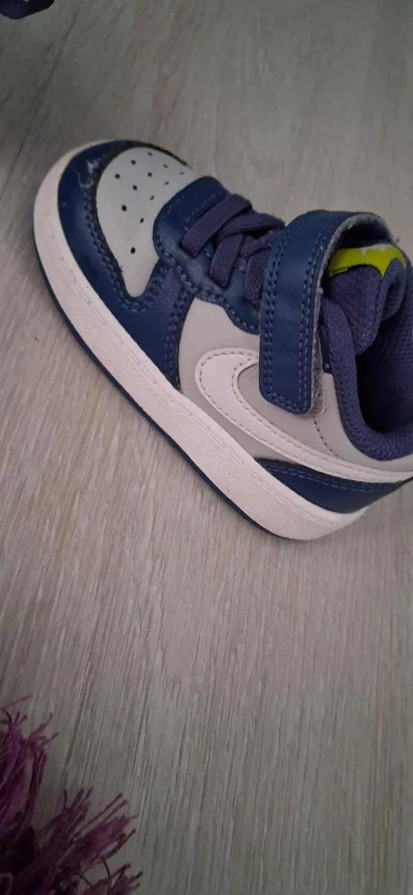 Sneakers Mid velcro Nike Băieți 21 | Albastru - Image 4