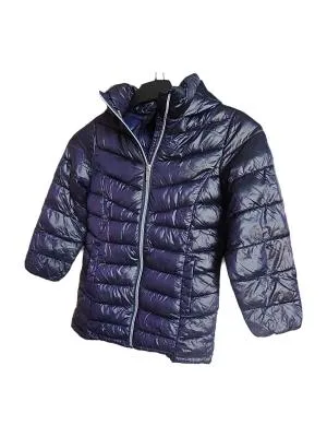 Geacă puffer Next Fete 6 ani (111-116 cm) | Bleumarin, Monocrom, Poliester