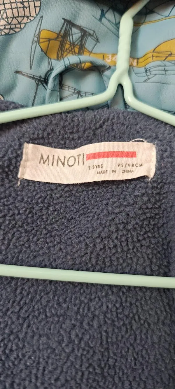 Geacă impermeabilă Minoti Băieți 3 ani (93-98 cm) | Bleumarin - Image 4