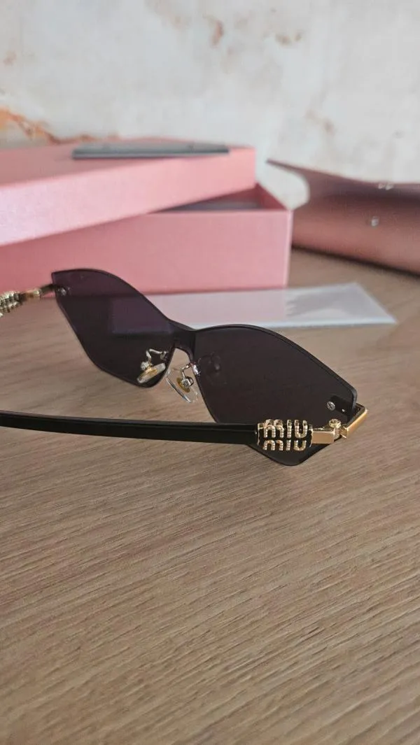 Ochelari de soare Miu Miu | Negru - Image 2