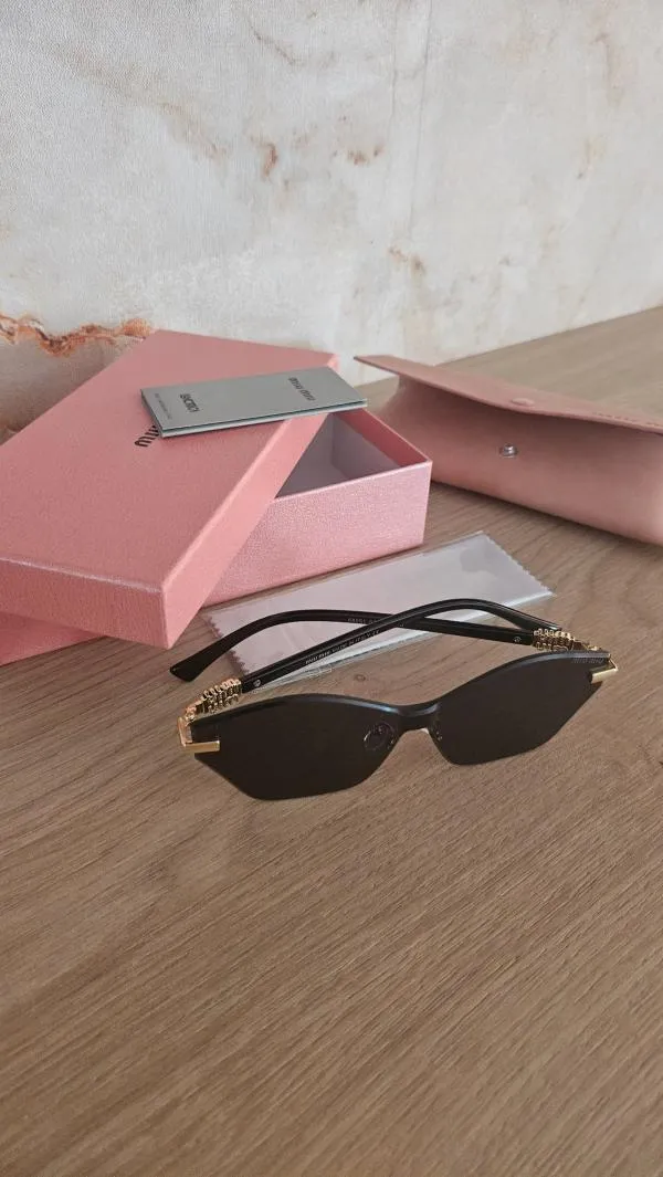 Ochelari de soare Miu Miu | Negru - Image 3