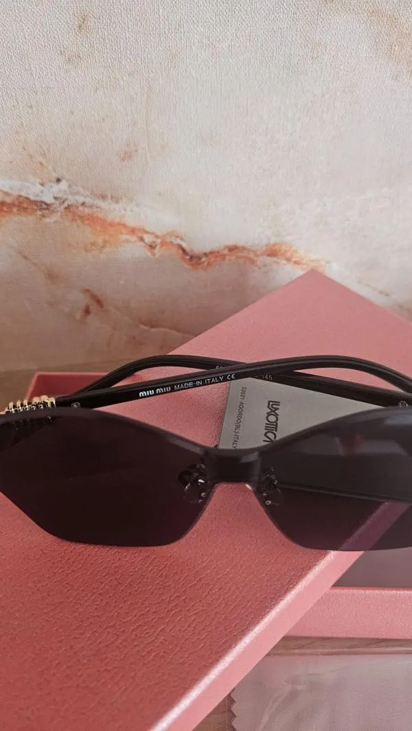 Ochelari de soare Miu Miu | Negru - Image 4