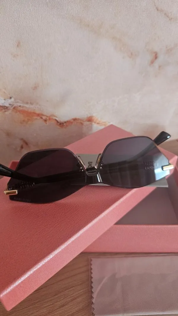 Ochelari de soare Miu Miu | Negru - Image 7