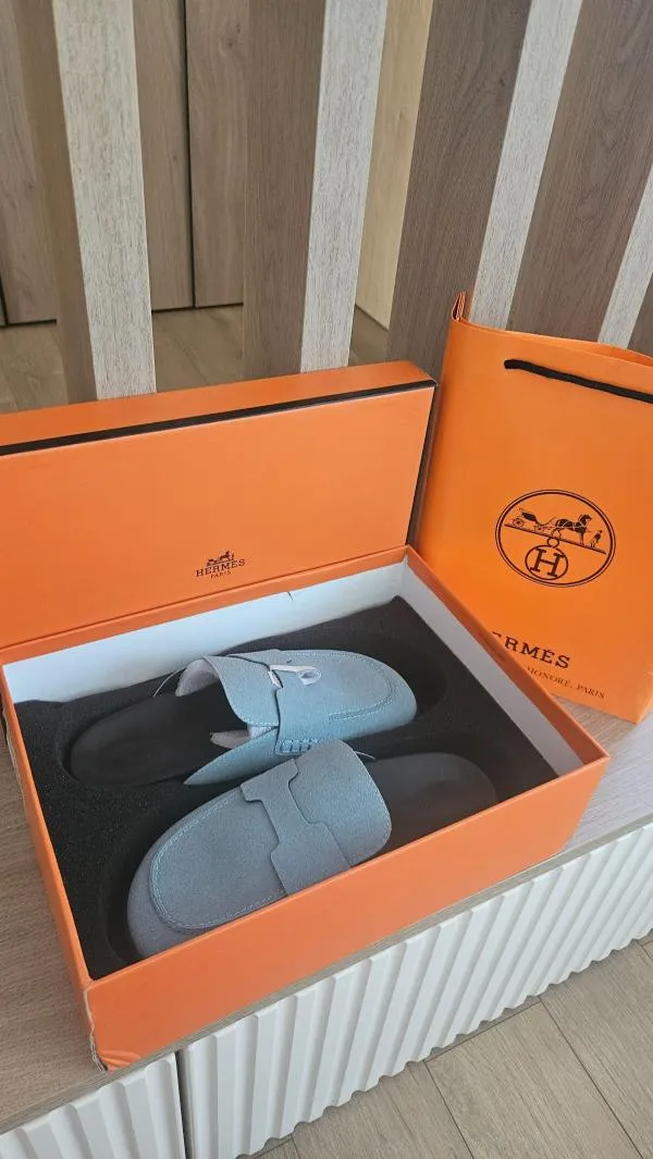 Mocasini slip-on Hermès EU 36 | Albastru