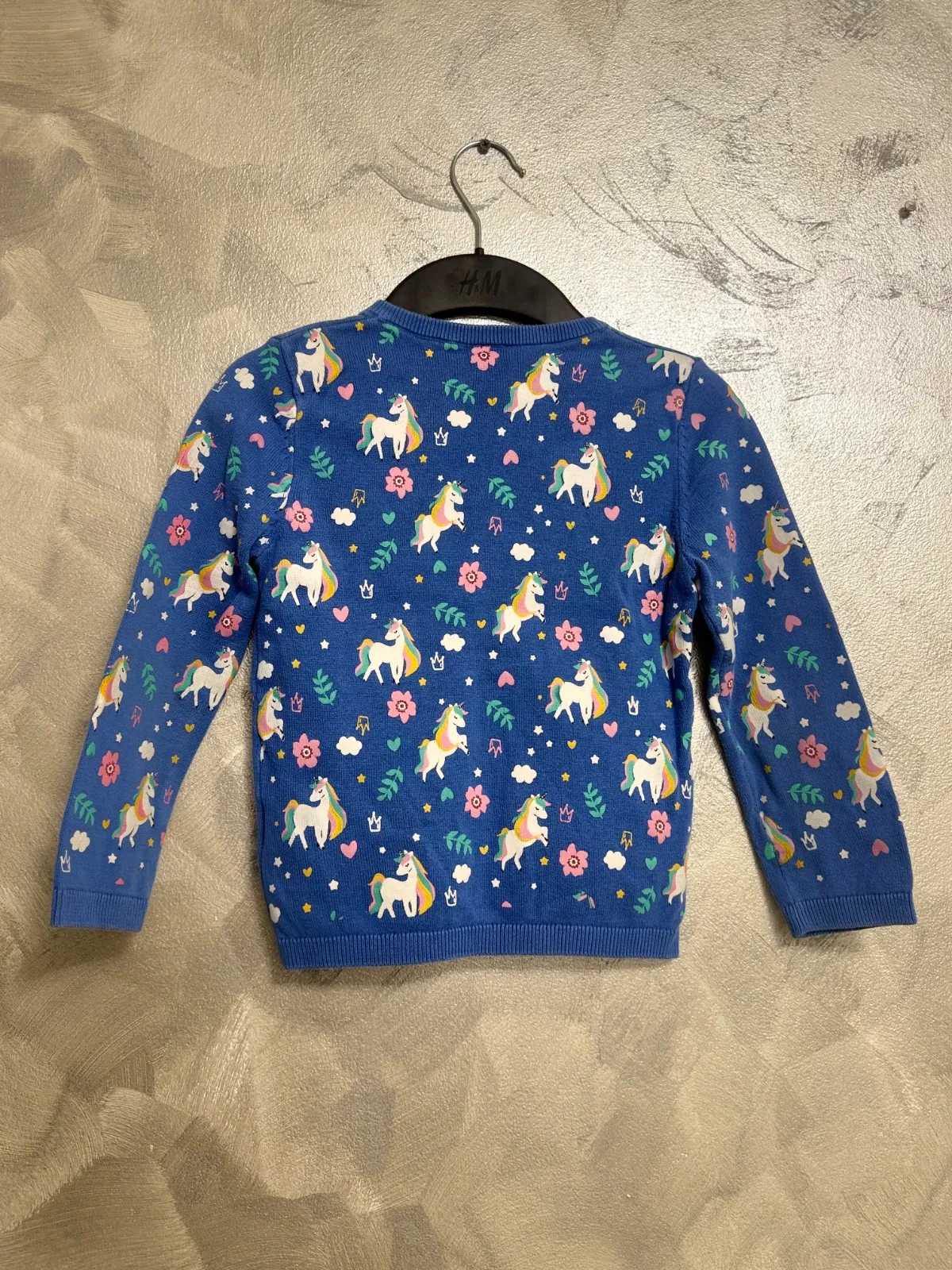 Cardigan LC Waikiki Fete 6 ani (111-116 cm) | Albastru, Bumbac - Image 5