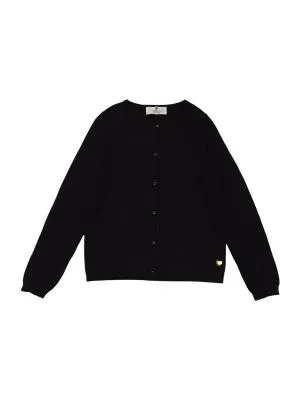 Cardigan H&M Fete 6 ani (111-116 cm) | Negru, Bumbac