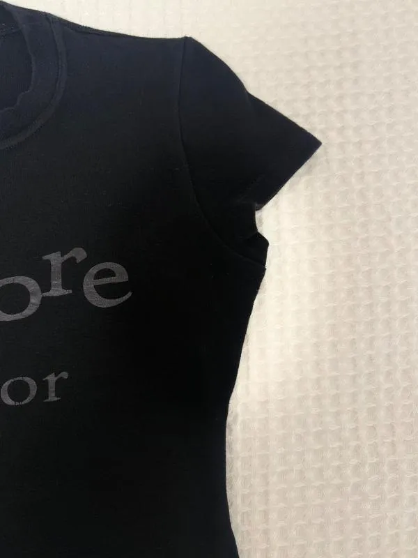 Tricou Christian Dior EU 40 | Negru, Normal, Regular fit, Logo, Bumbac - Image 3
