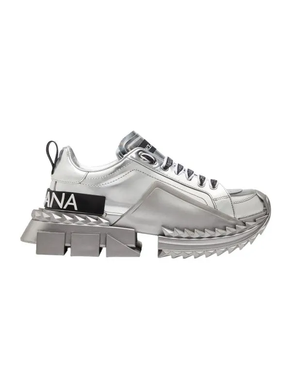 Sneakers Track Low Dolce & Gabbana EU 37 | Argintiu