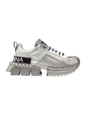 Sneakers Track Low Dolce & Gabbana EU 37 | Argintiu
