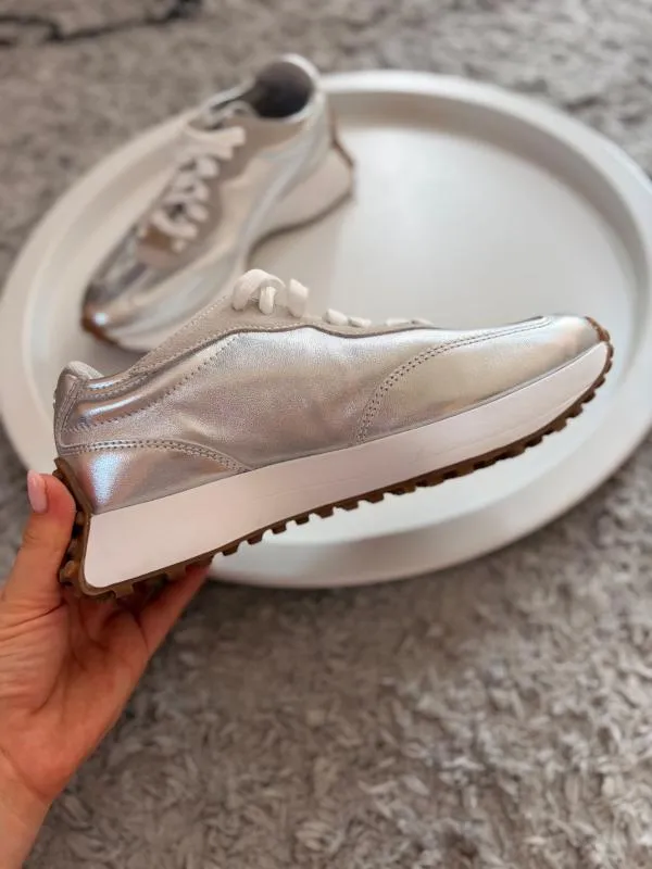 Sneakers Low Steve Madden EU 37 | Argintiu - Image 3