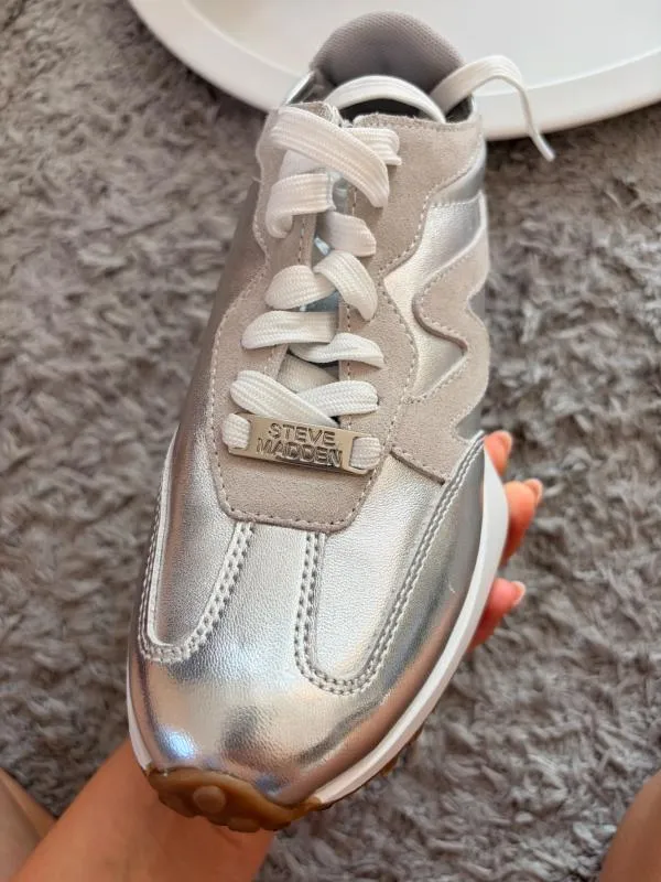 Sneakers Low Steve Madden EU 37 | Argintiu - Image 2