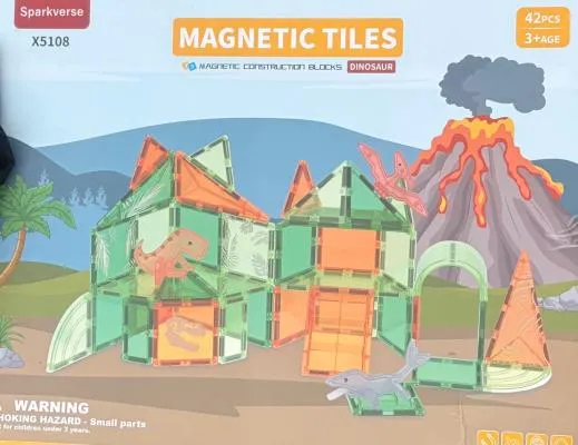 Set magnetic 3 - 4 ani | Multicolor
