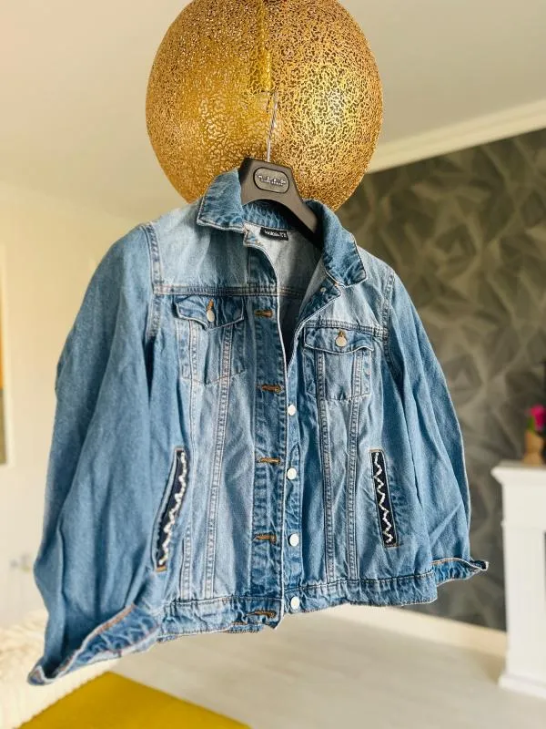 Geacă din denim Janina EU 40 | Albastru, Denim - Image 2
