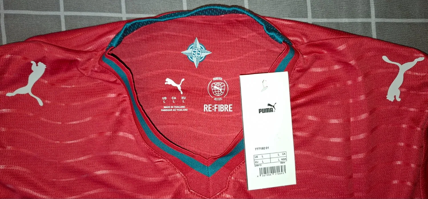 Tricou sport Puma L | Roșu, Poliester - Image 3