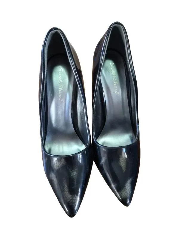 Pantofi cu toc mediu stiletto slip-on Sweet Shoes EU 36 | Negru